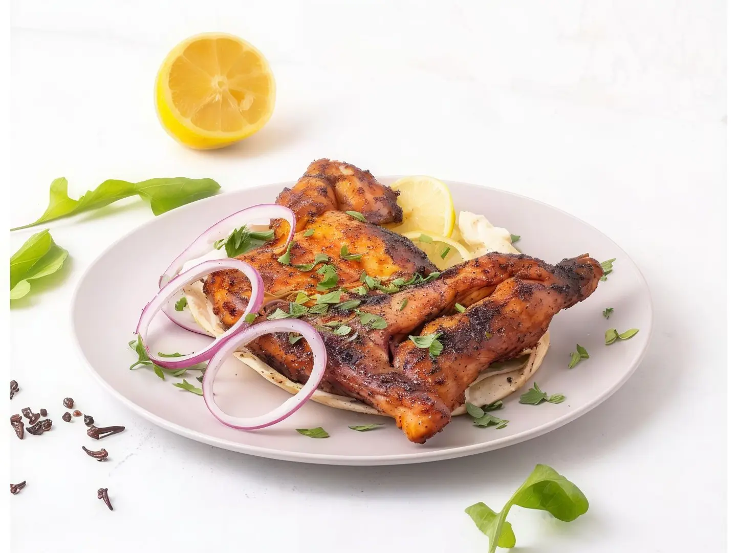 دجاج فحم سادة