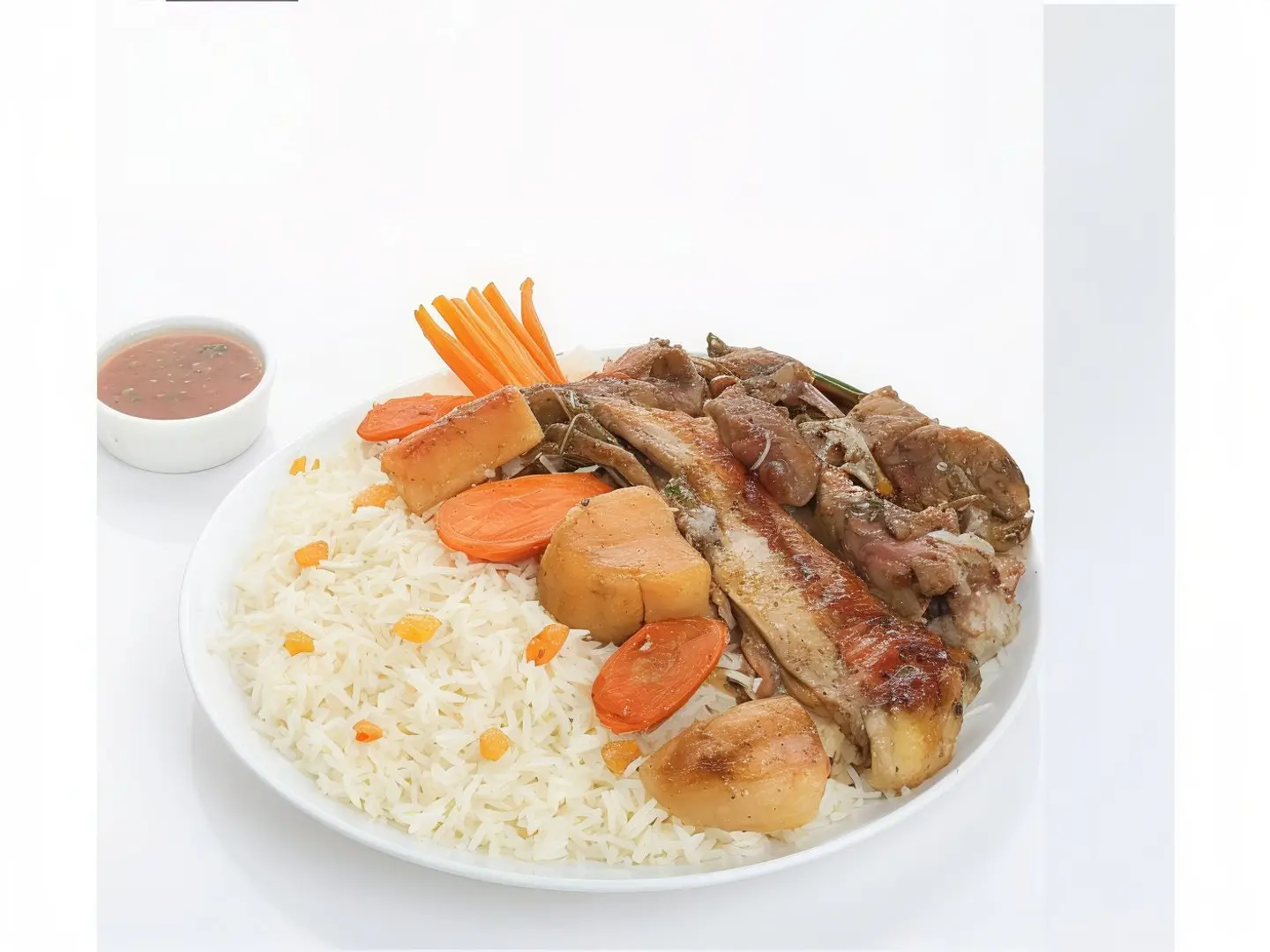 Madhbi Meat - Pishawari Rice