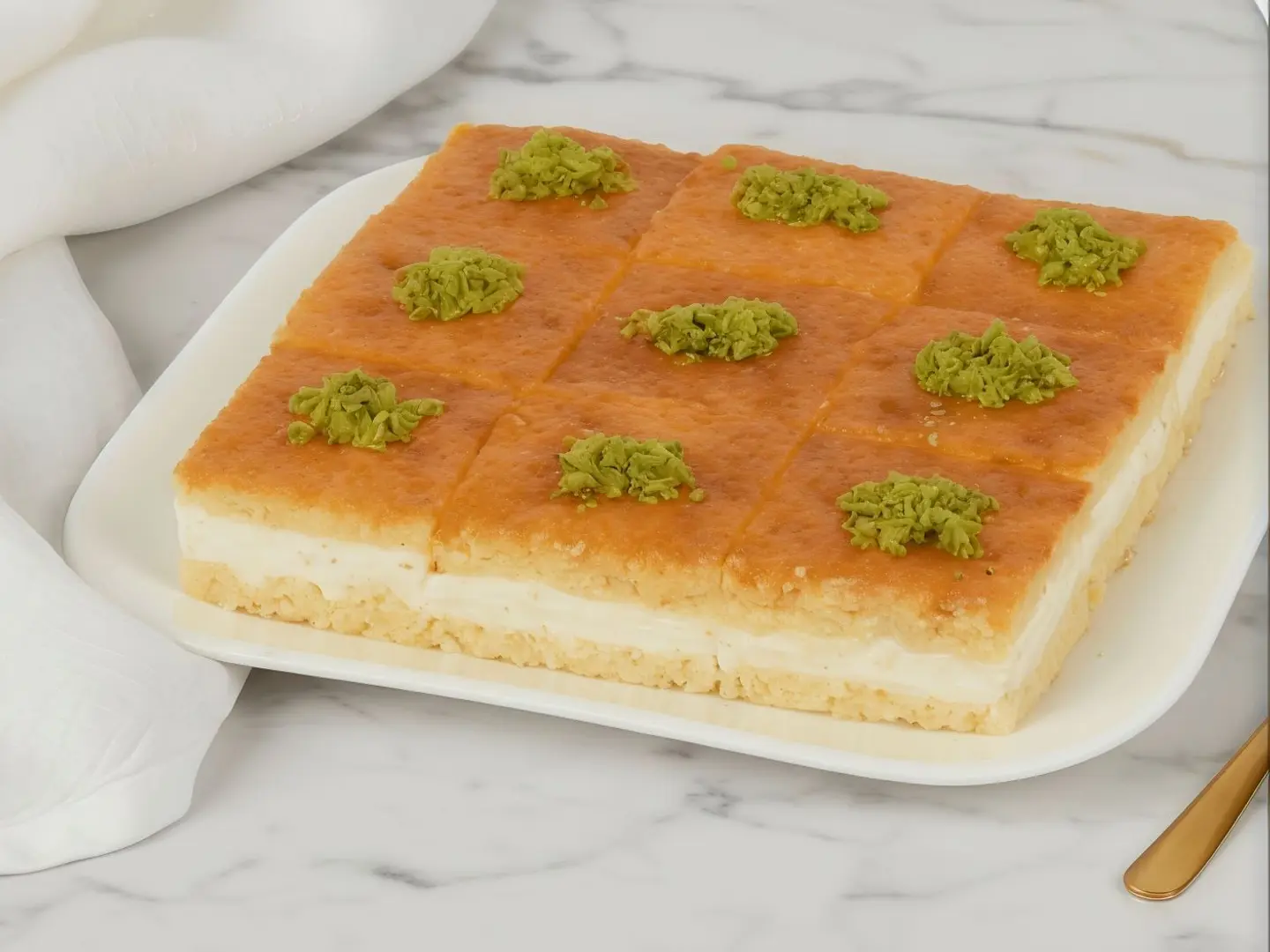 Basbousa With Cream Kilo
