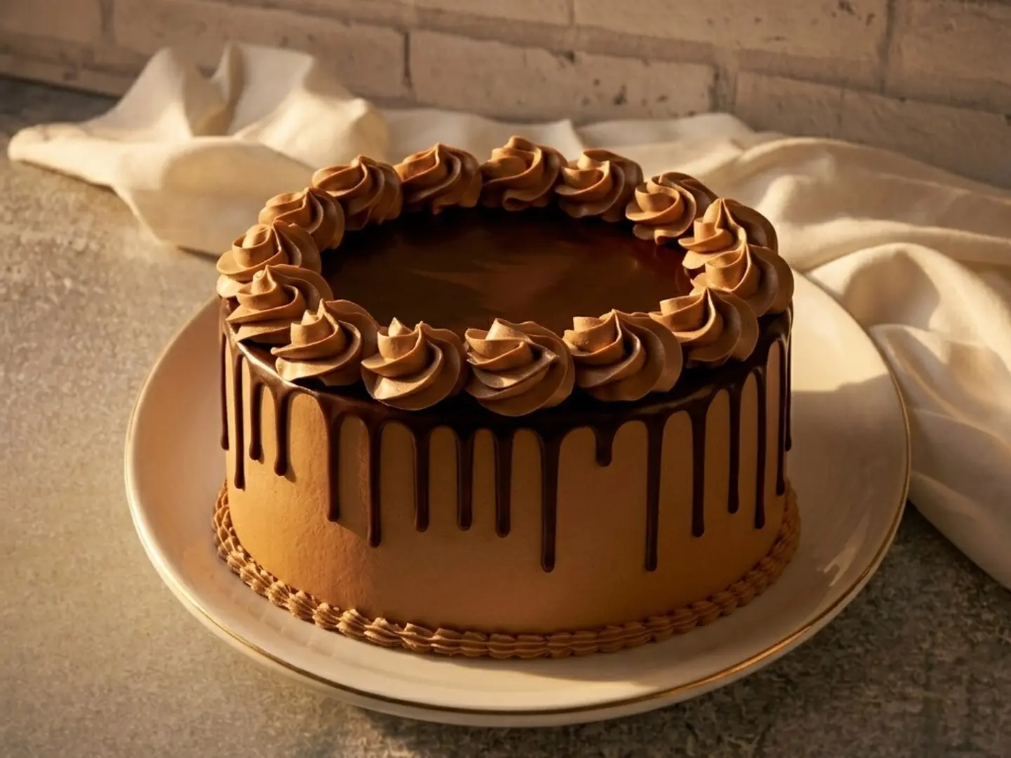 كيك شوكولاتة حجم صغير