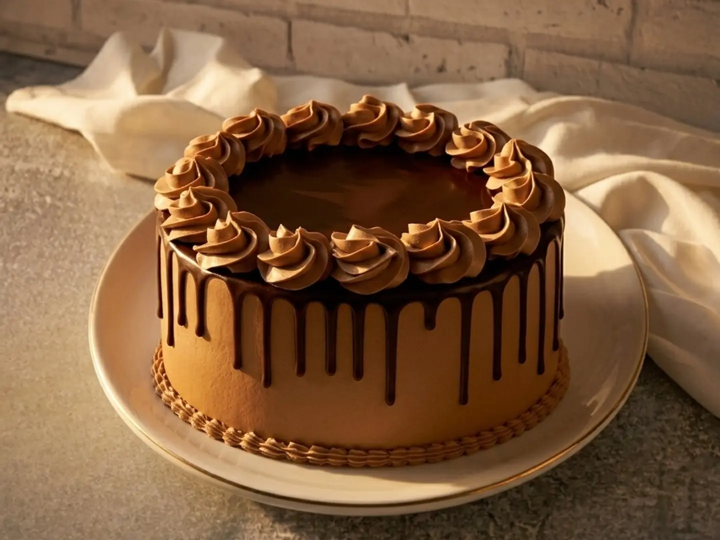 كيك شوكولاتة حجم وسط