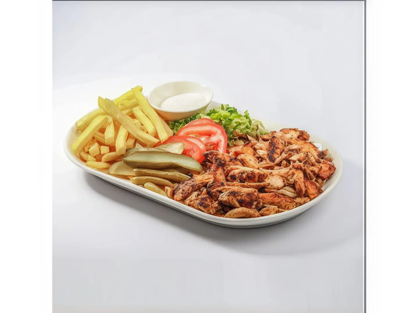 Chicken Shawarma Plate
