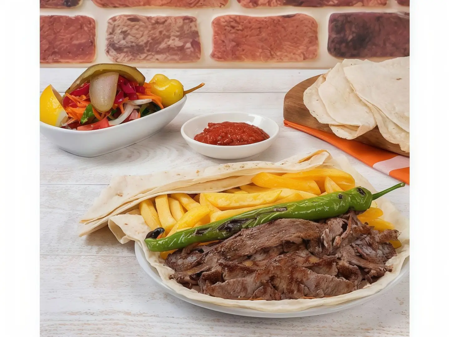 Meat Shawarma Plate