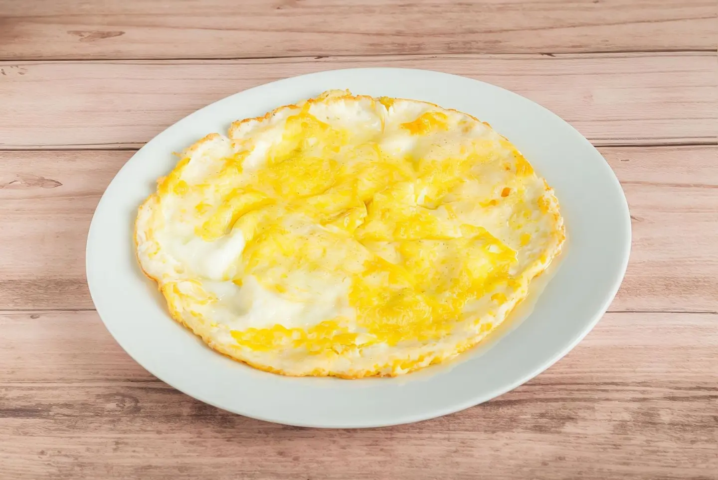 Fried Eggs With Cheese