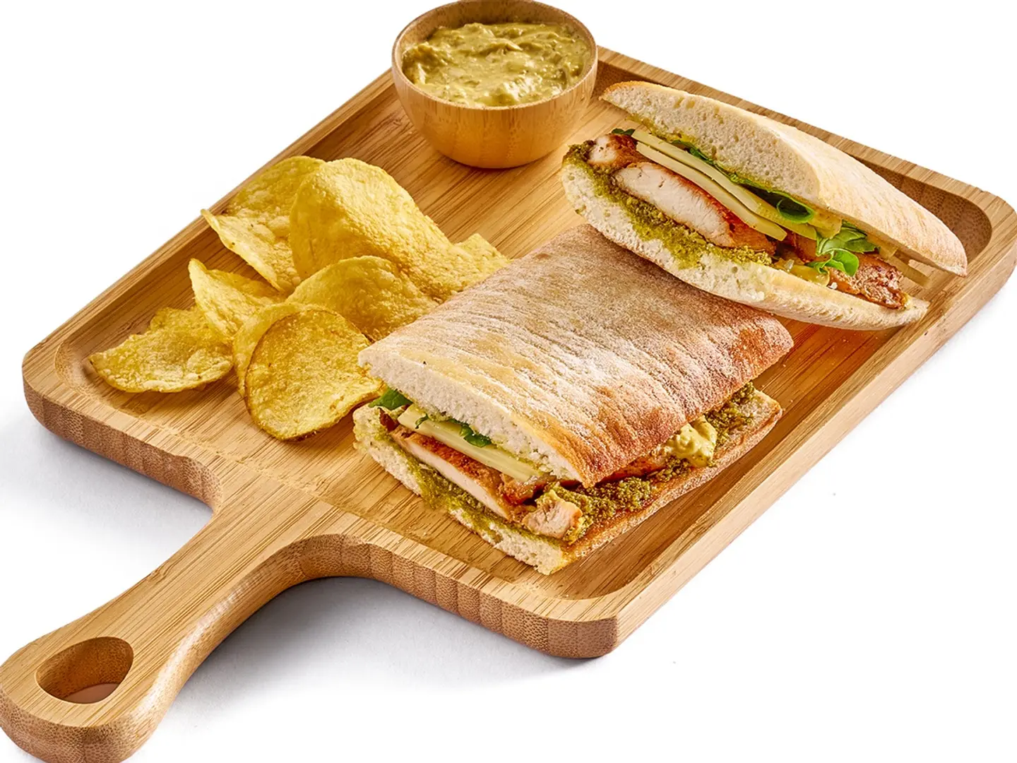 دجاج بيستو ساندوتش