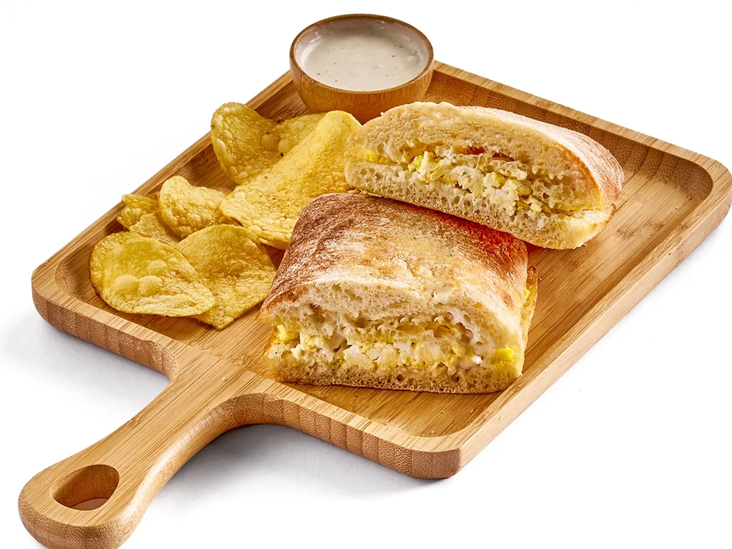 بيض سكرامبل ساندويتش