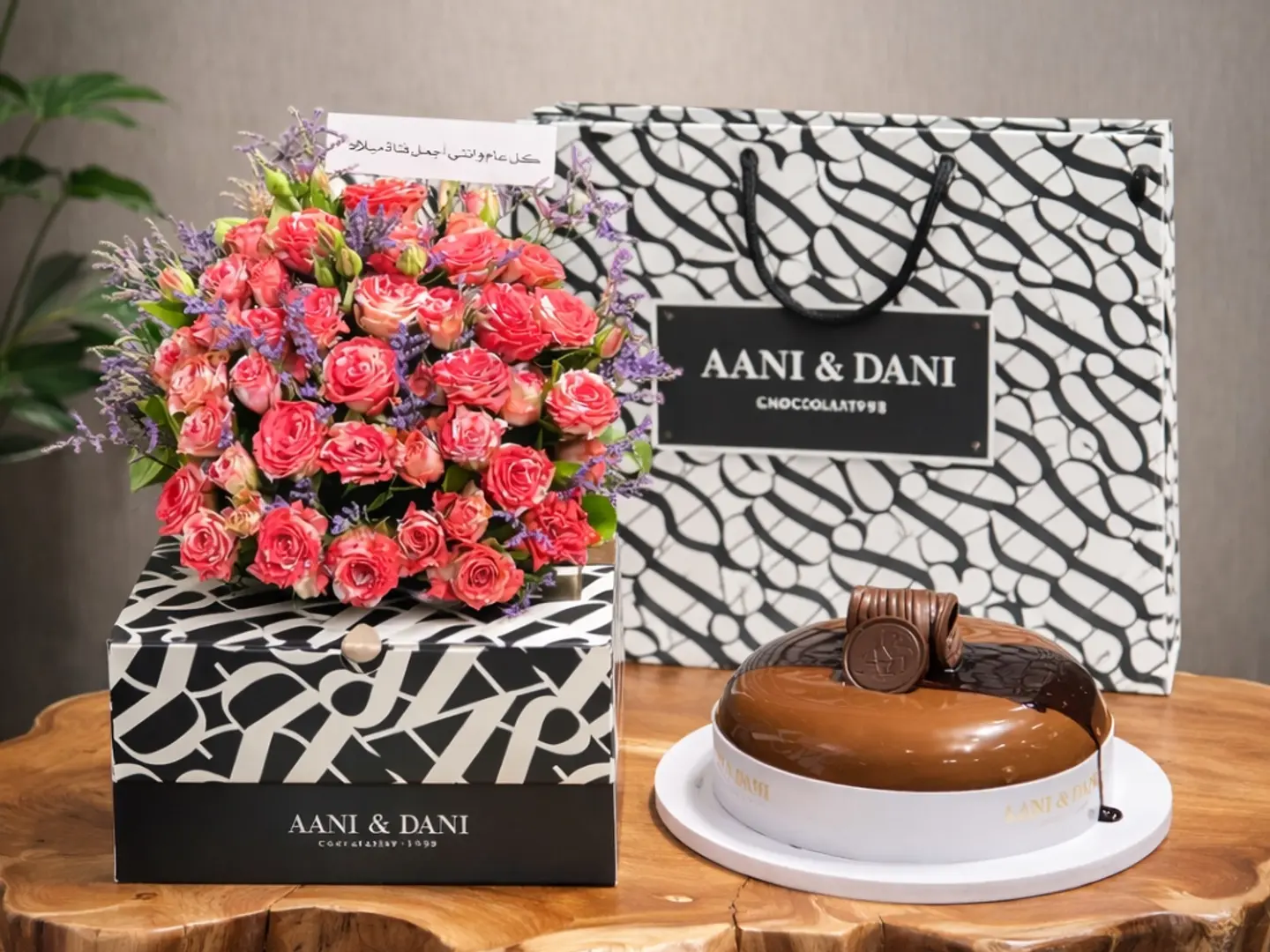 تنسيق دبل كلر مع كيك اني وداني