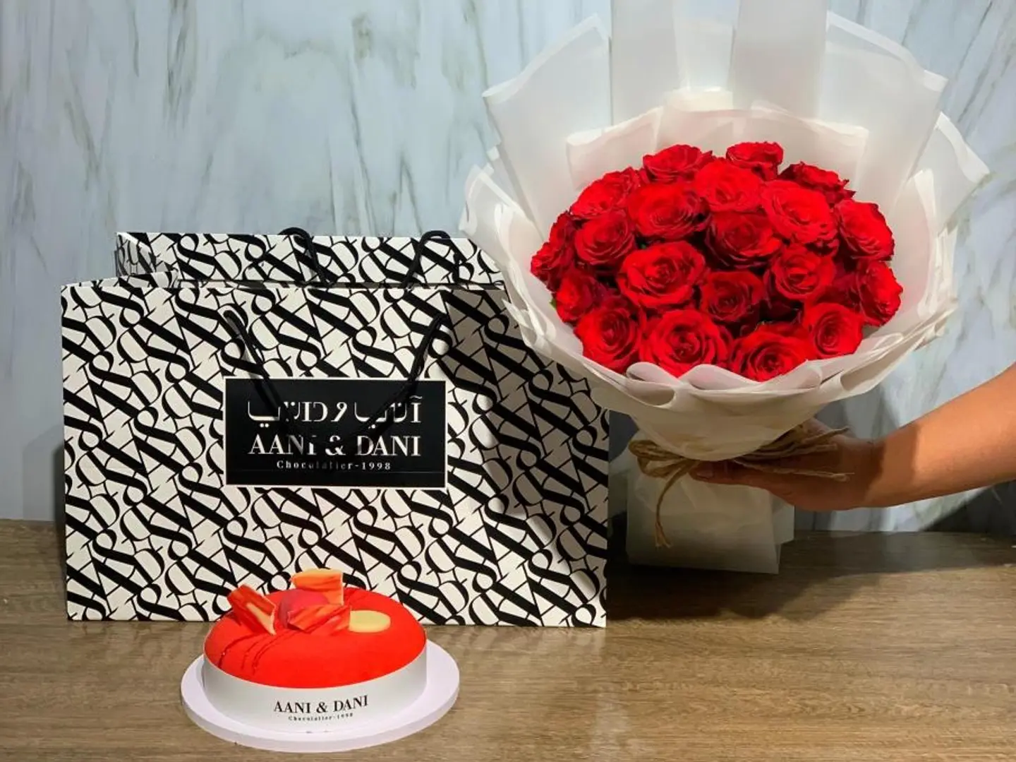 Baby Rose Coordination With Annie And Danny's Cake