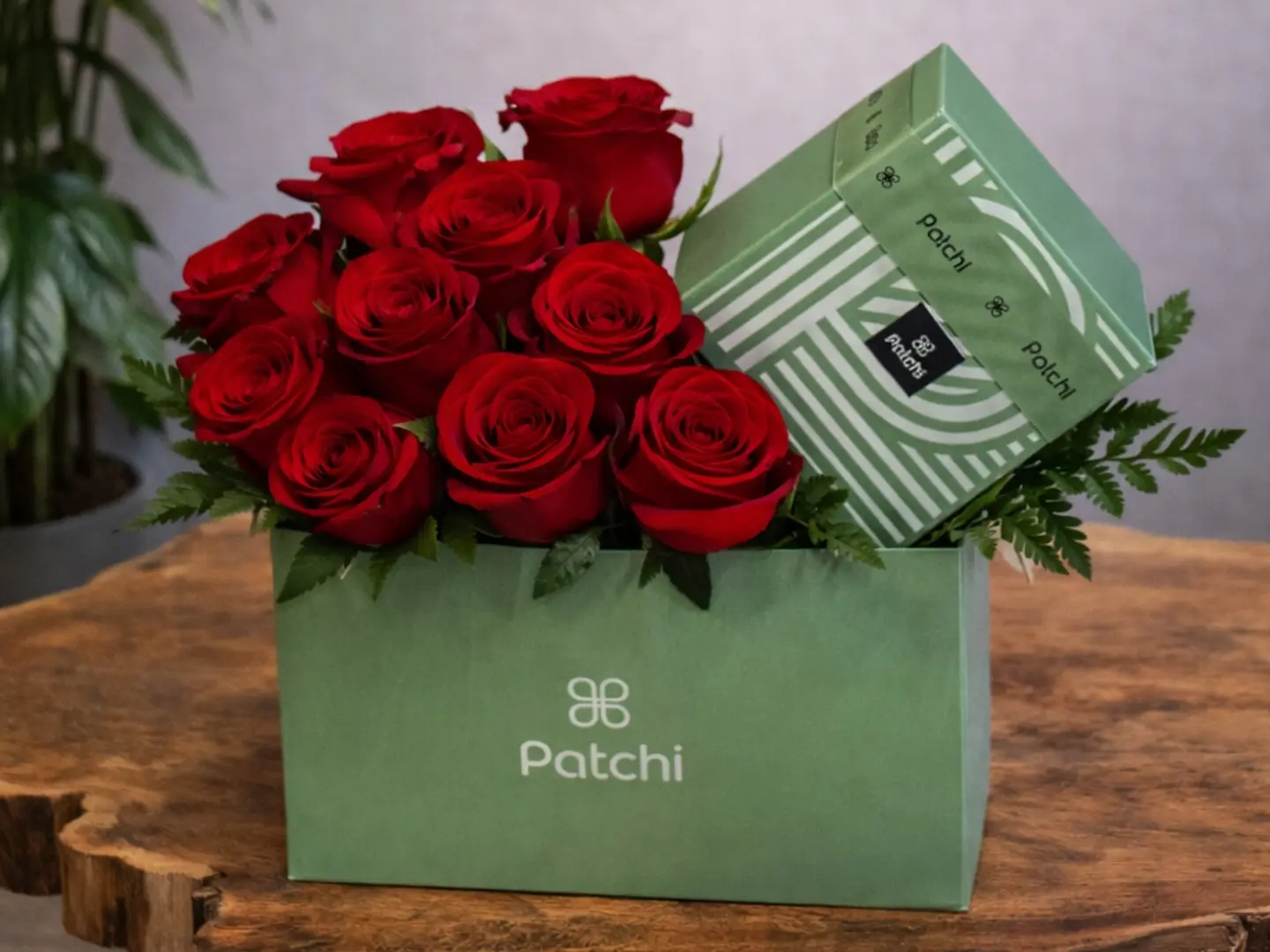 تنسيق جوري وردي مع شوكلاته باتشي