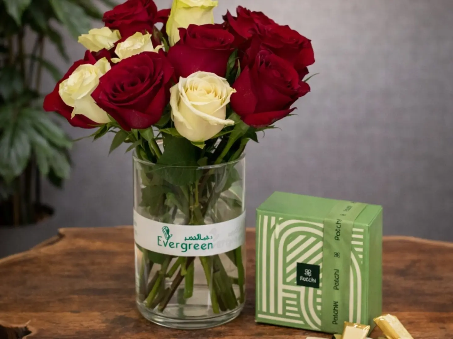 تنسيق ورد مع شوكلاتة باتشي 8