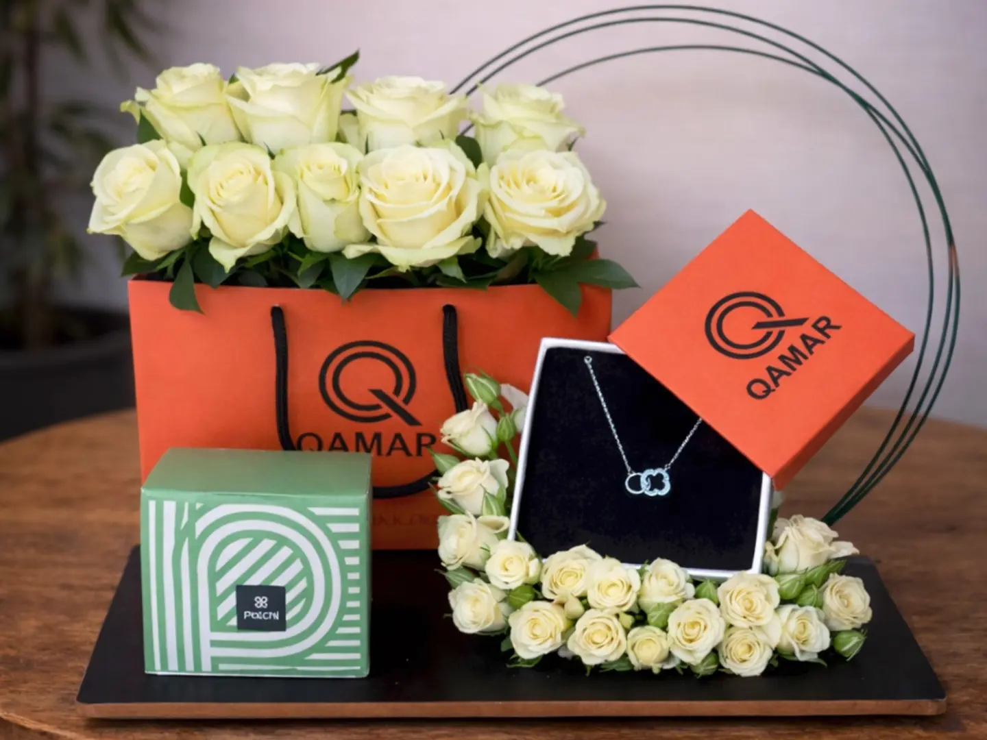 تنسيق سلسال مع ورد 11