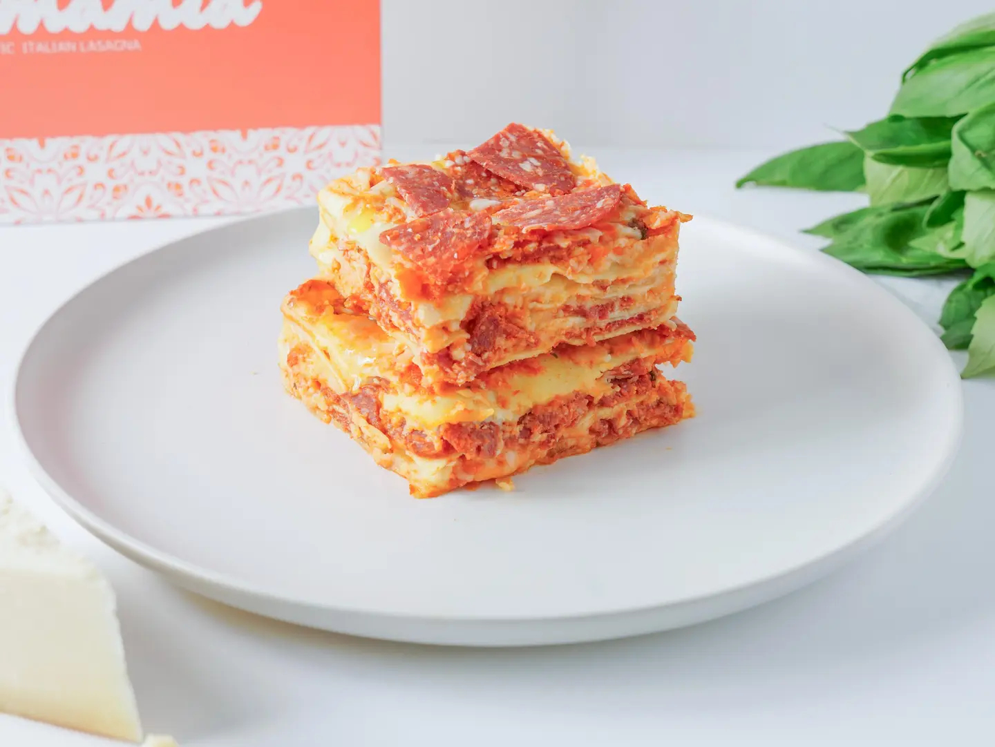 Salamino Spicy Salami Lasagna