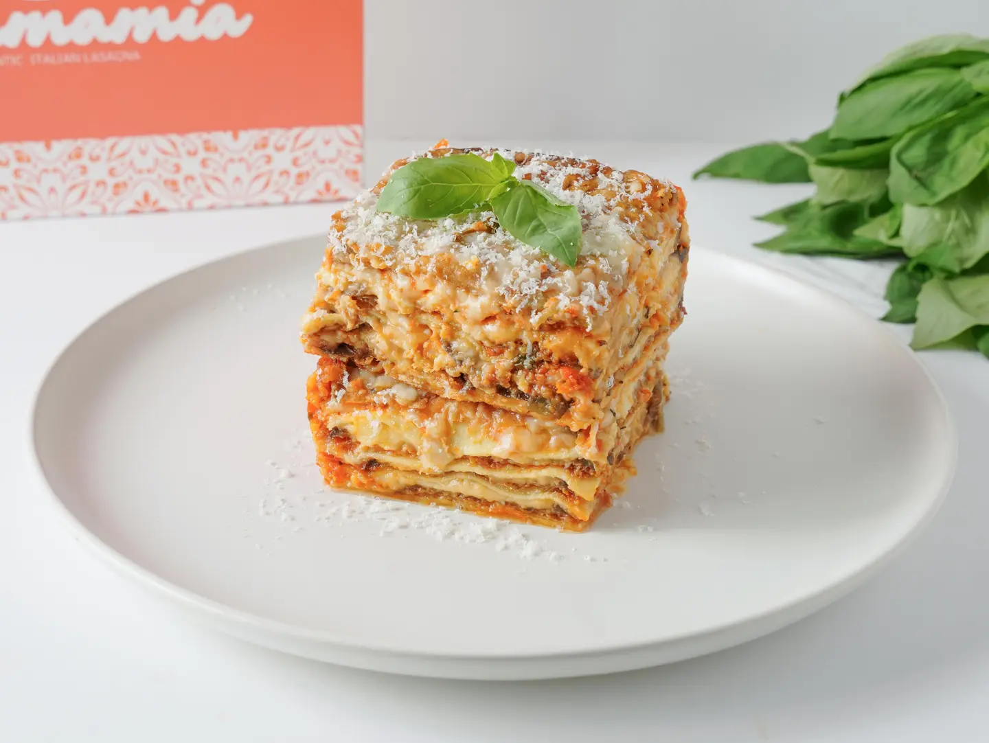 Parmigiana Eggplant Lasagna (V)