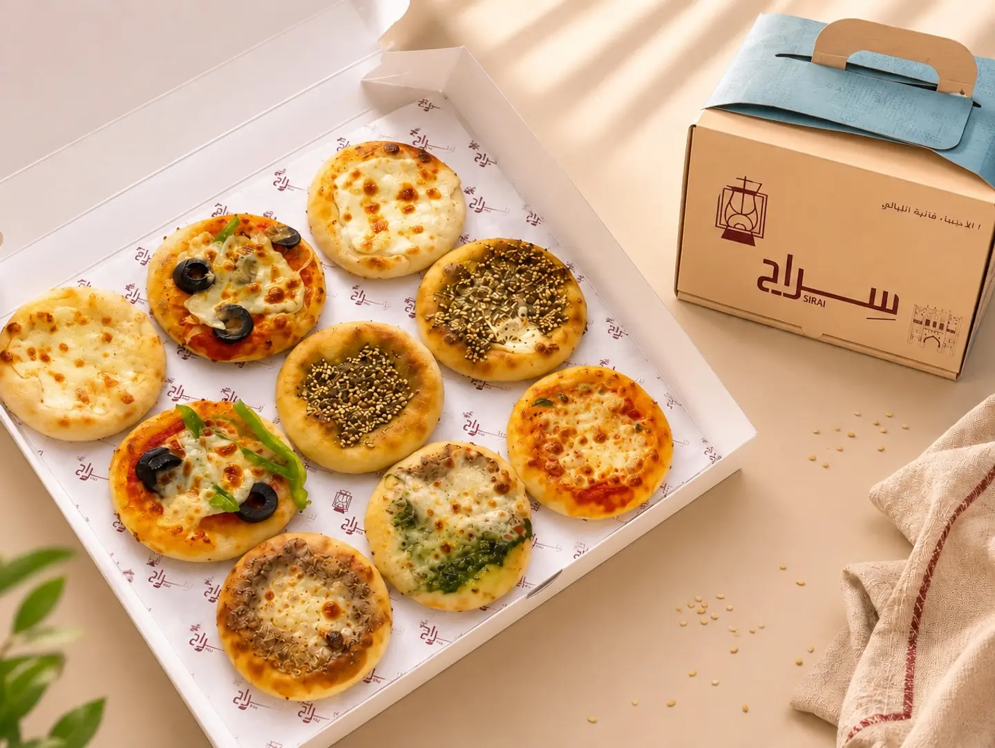 Box 9 Pieces Small With Box Siraj Tea 1 Litter