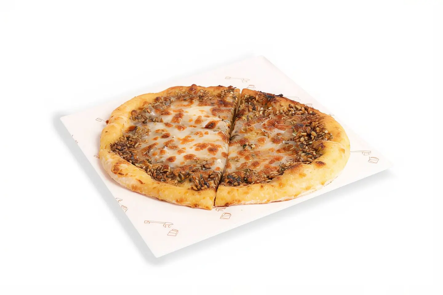 Zaatar With Cheese Pie
