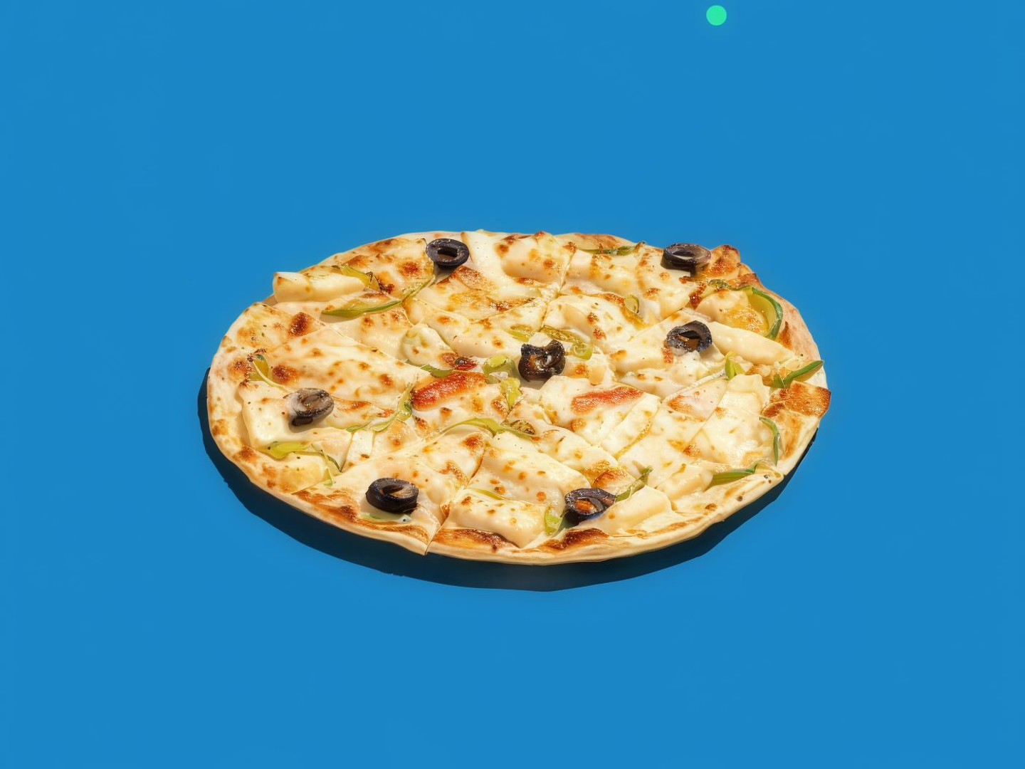 Halloumi Cheese Pizza