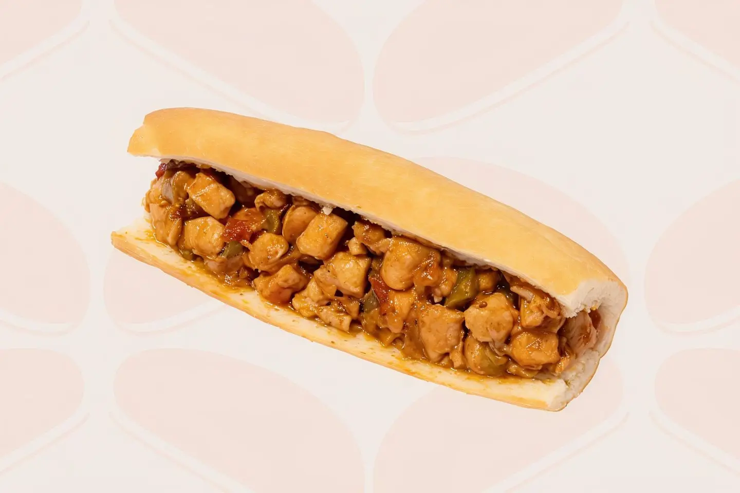 صامولي لحم مقلقل بالجبن