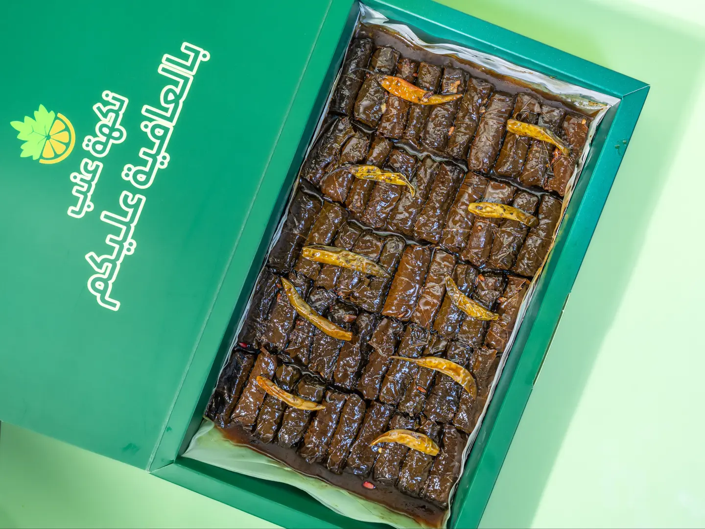 Family Spicy Grape Leaves Box