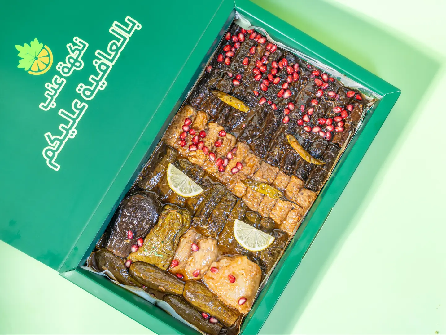 Family Box Of Grape Leaves And Dolma