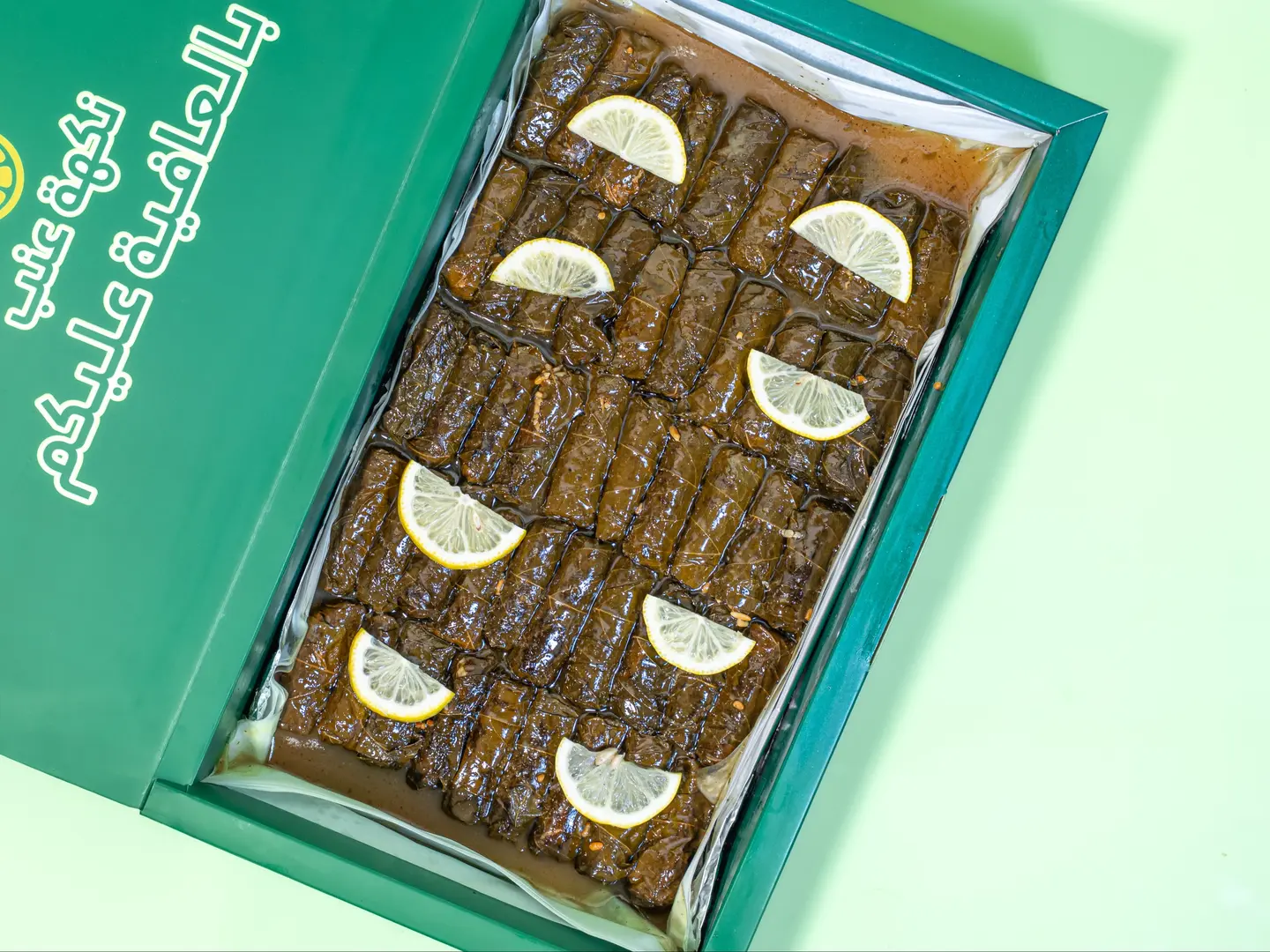Box Of Grape Leaves Lemon Flavor