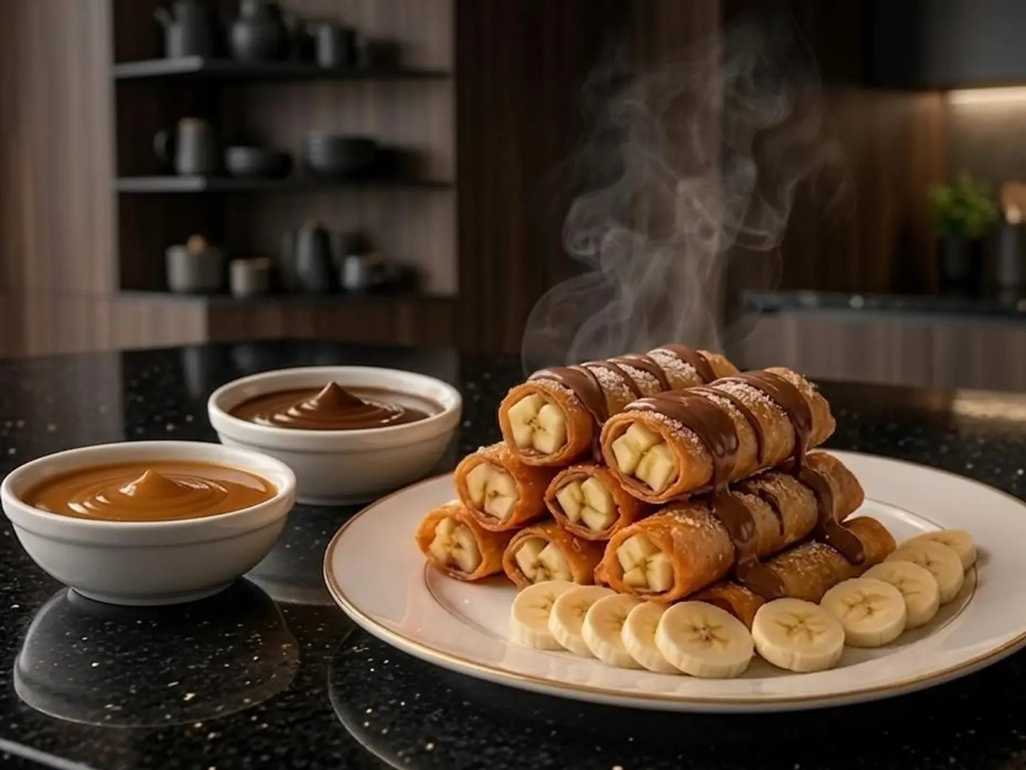 Banana Spring Roll