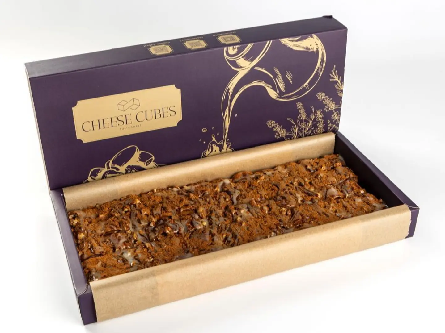 مكعبات الجبن بالسينابون