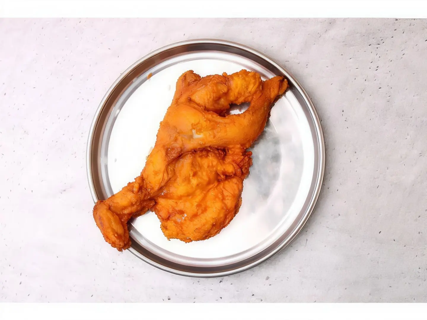 Plain Fried Chicken Half Plus Free Plain Half