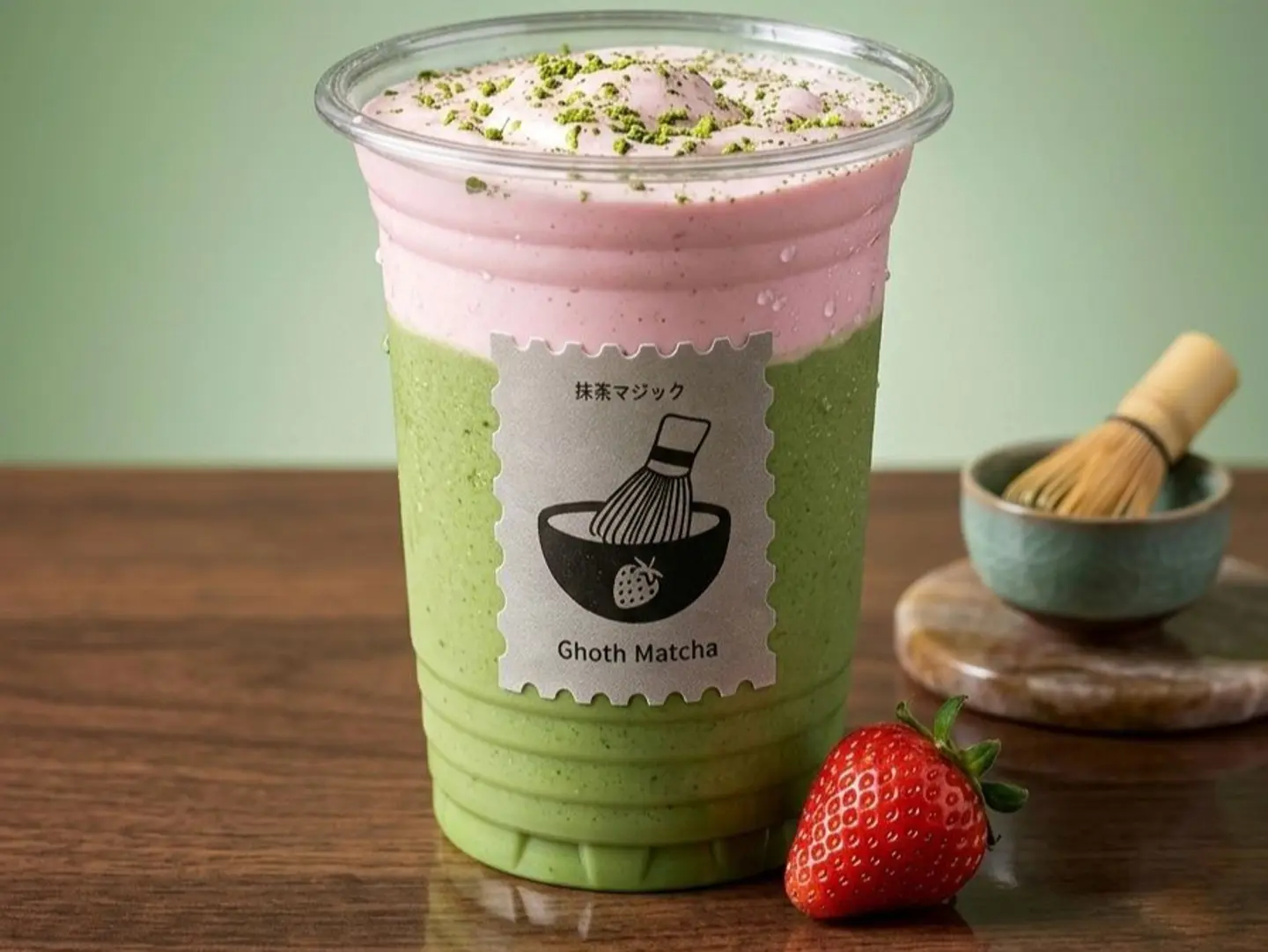 Strawberry Matcha