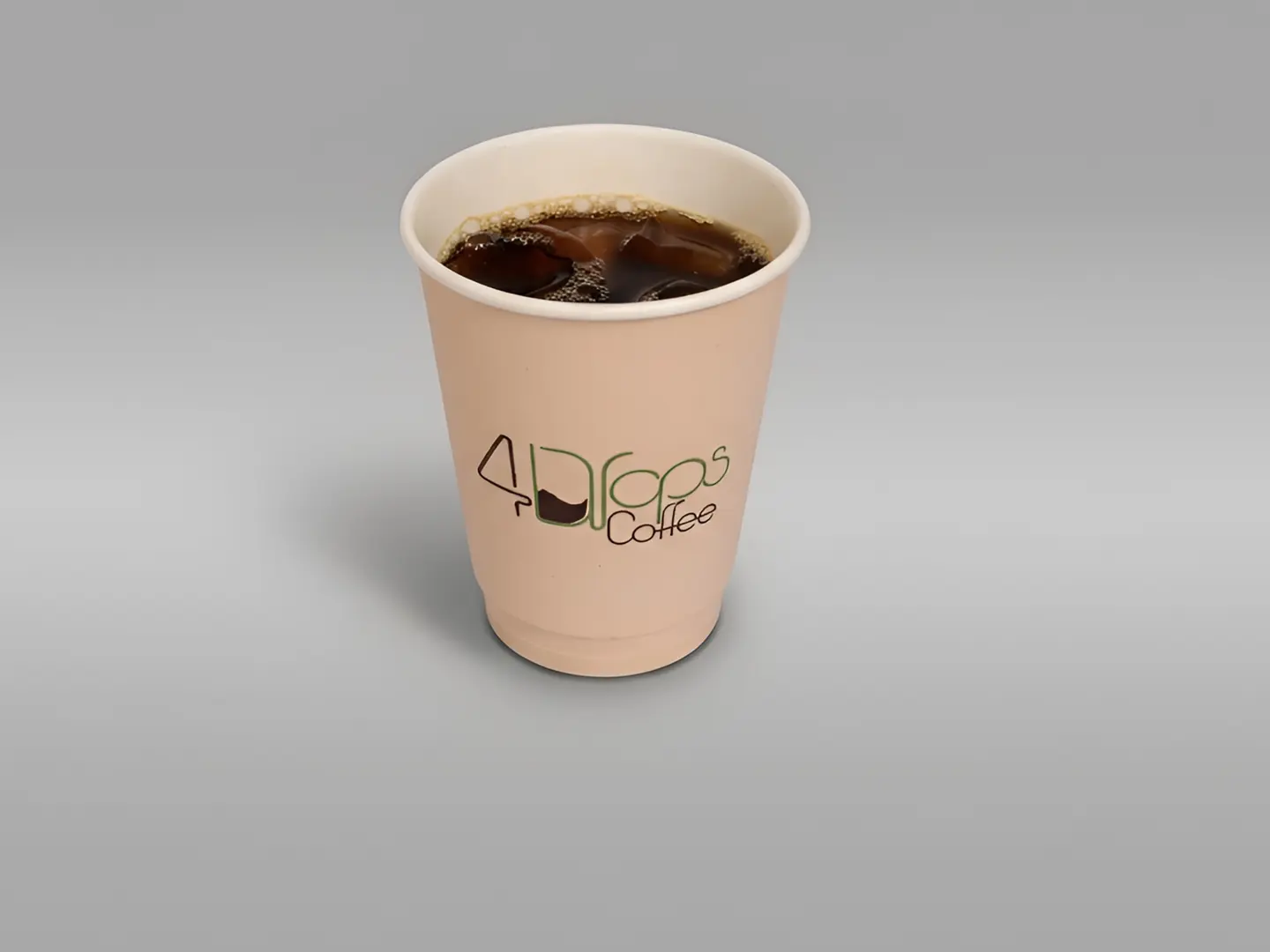 قهوة مقطرة بارد