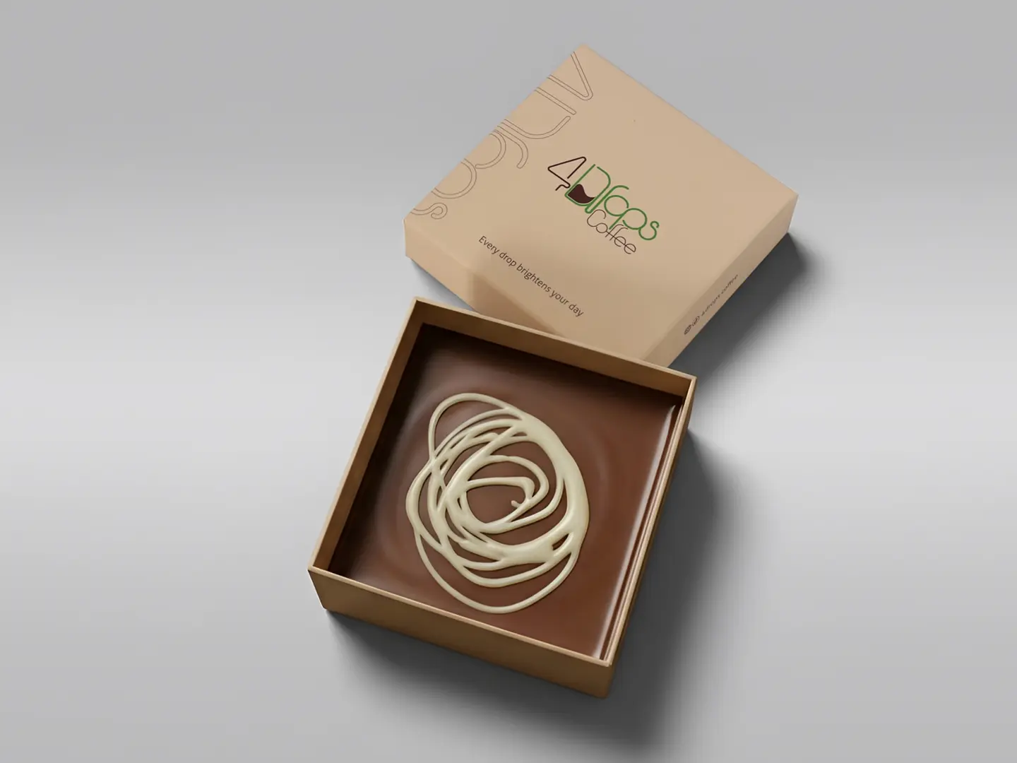 بودينج شوكلاتة