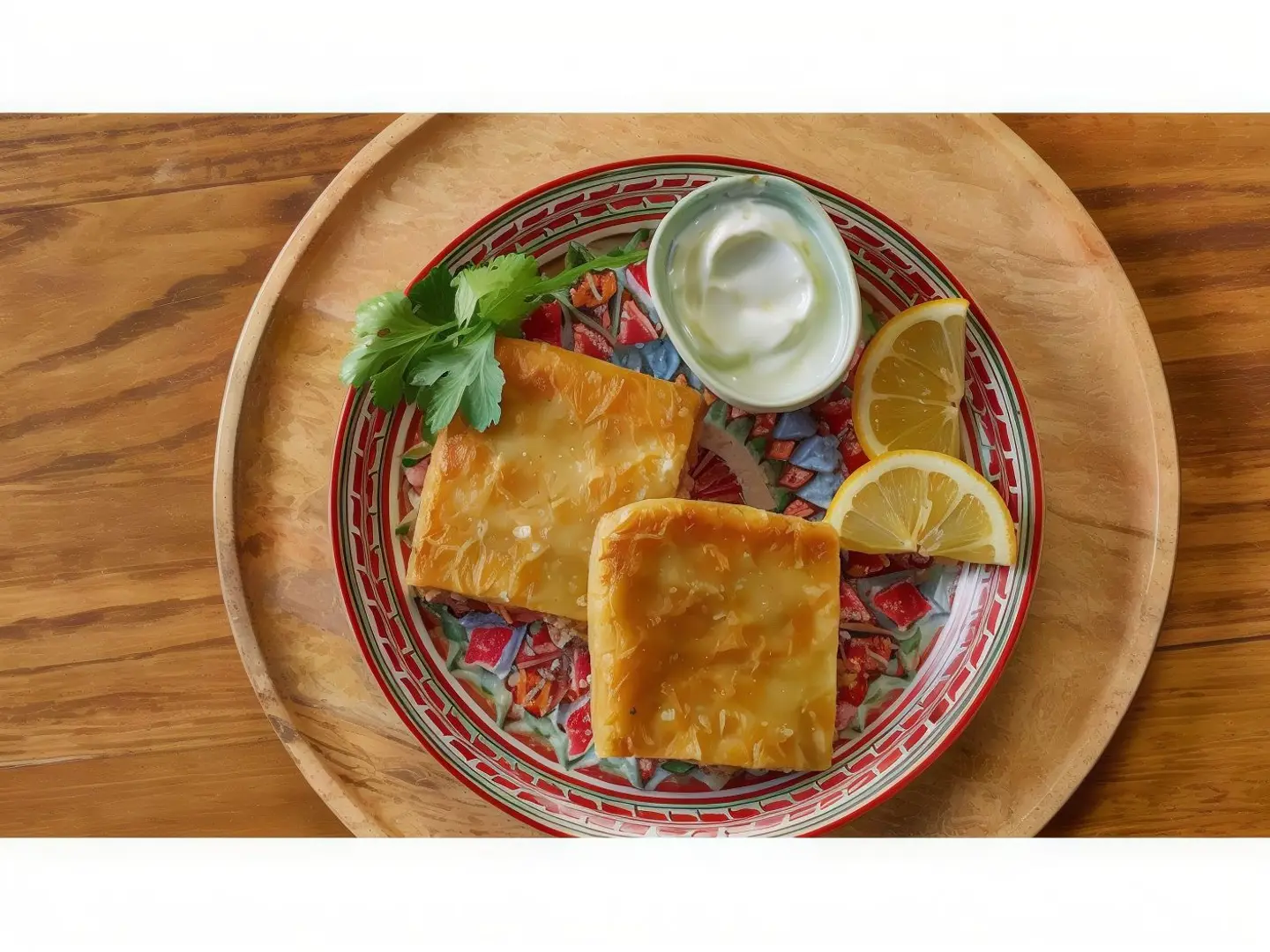 مطبق تونة جبنة شذر دبل