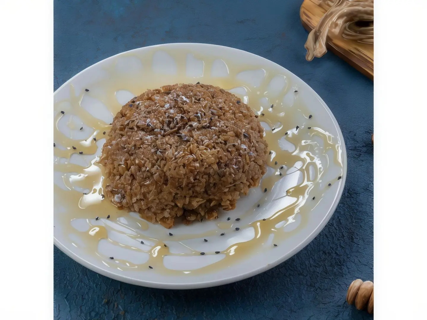 فتة تمر وعسل