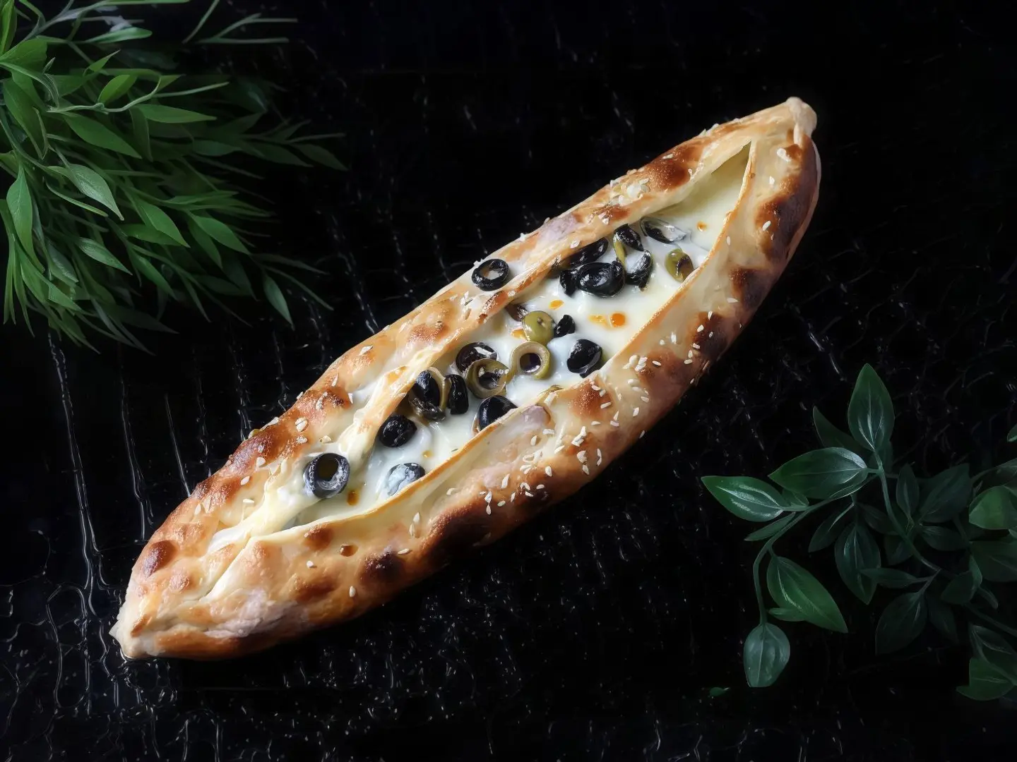 معجنات جبن بالزيتون