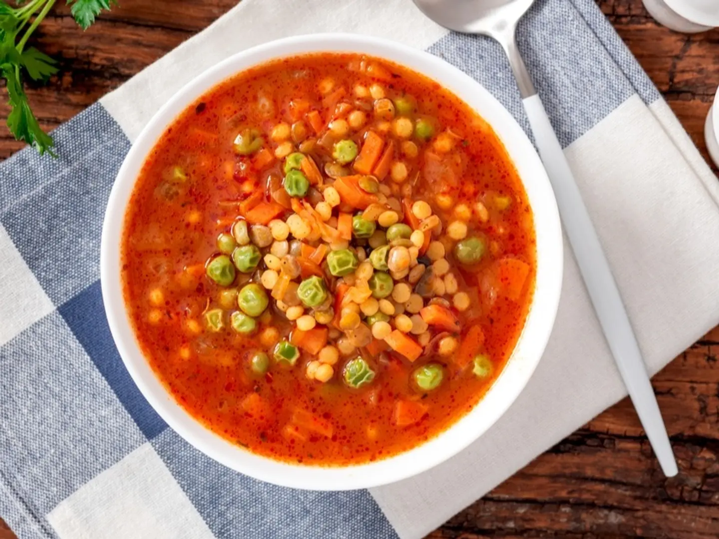 Peas With Eggs