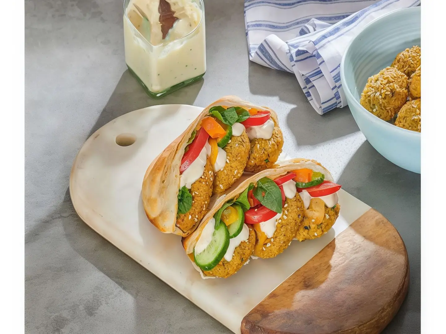 ساندوتش فلافل