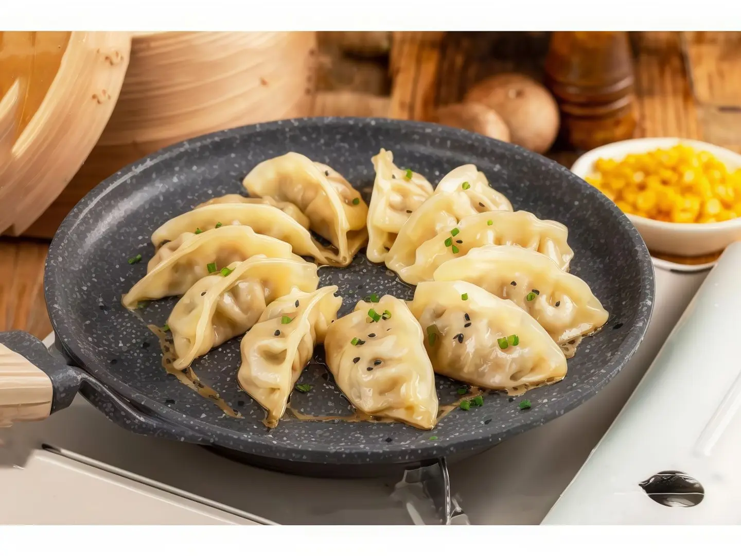 Freid Dumplings Shrimp