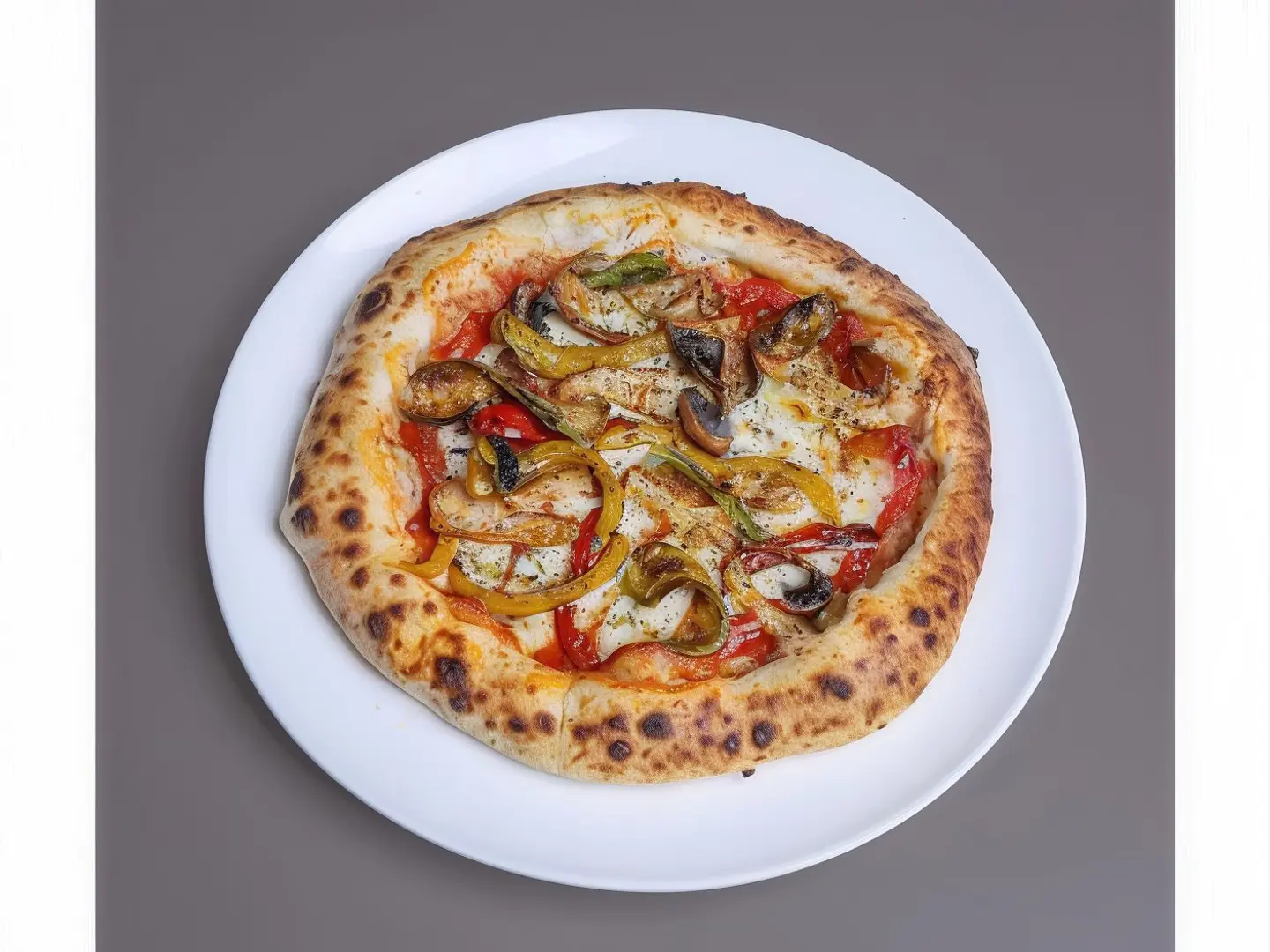 بيتزا نابولي خضار