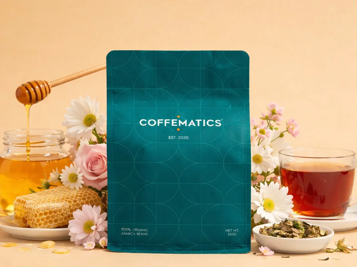 محصول قهوة اثيوبيا جيدب ٢٥٠ جرام - تقطير