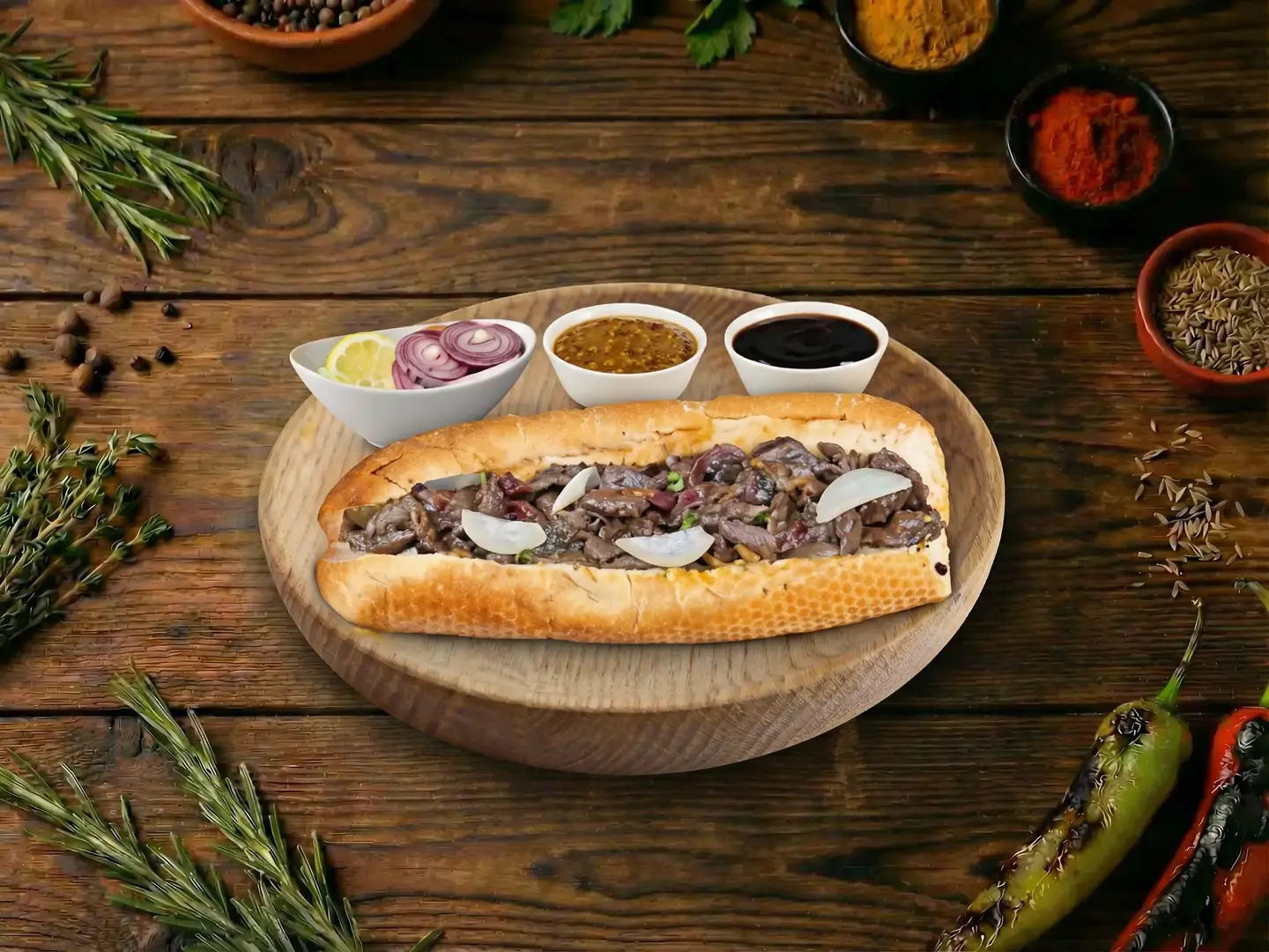 سندوتش شيه لحم