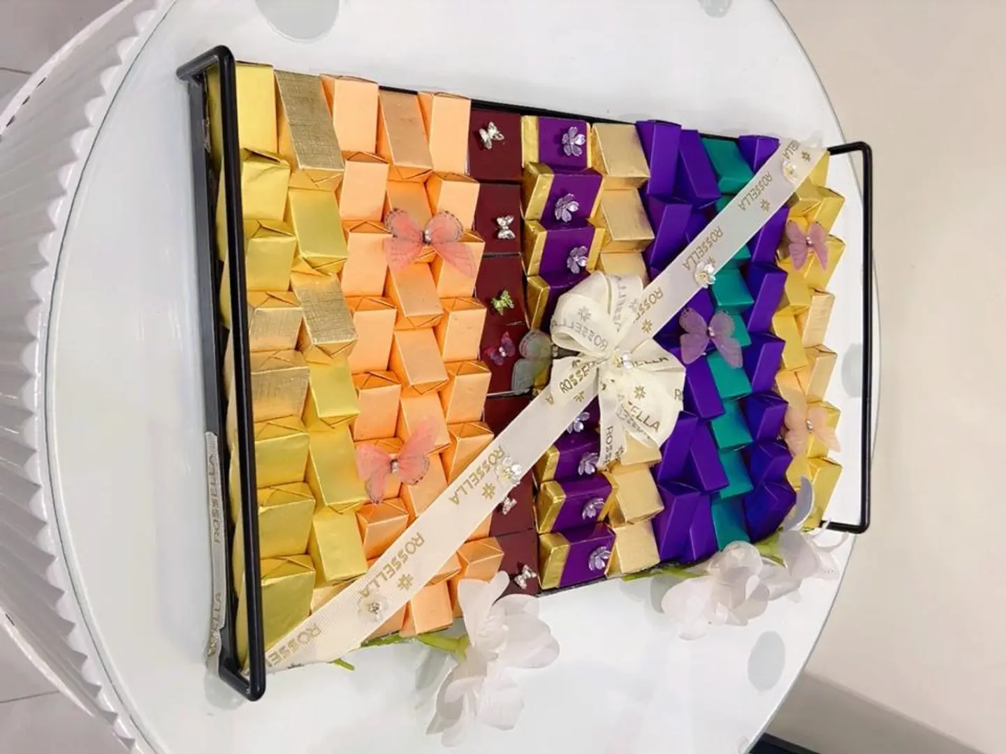 صينية روزيلا شوكلاتة مغلف