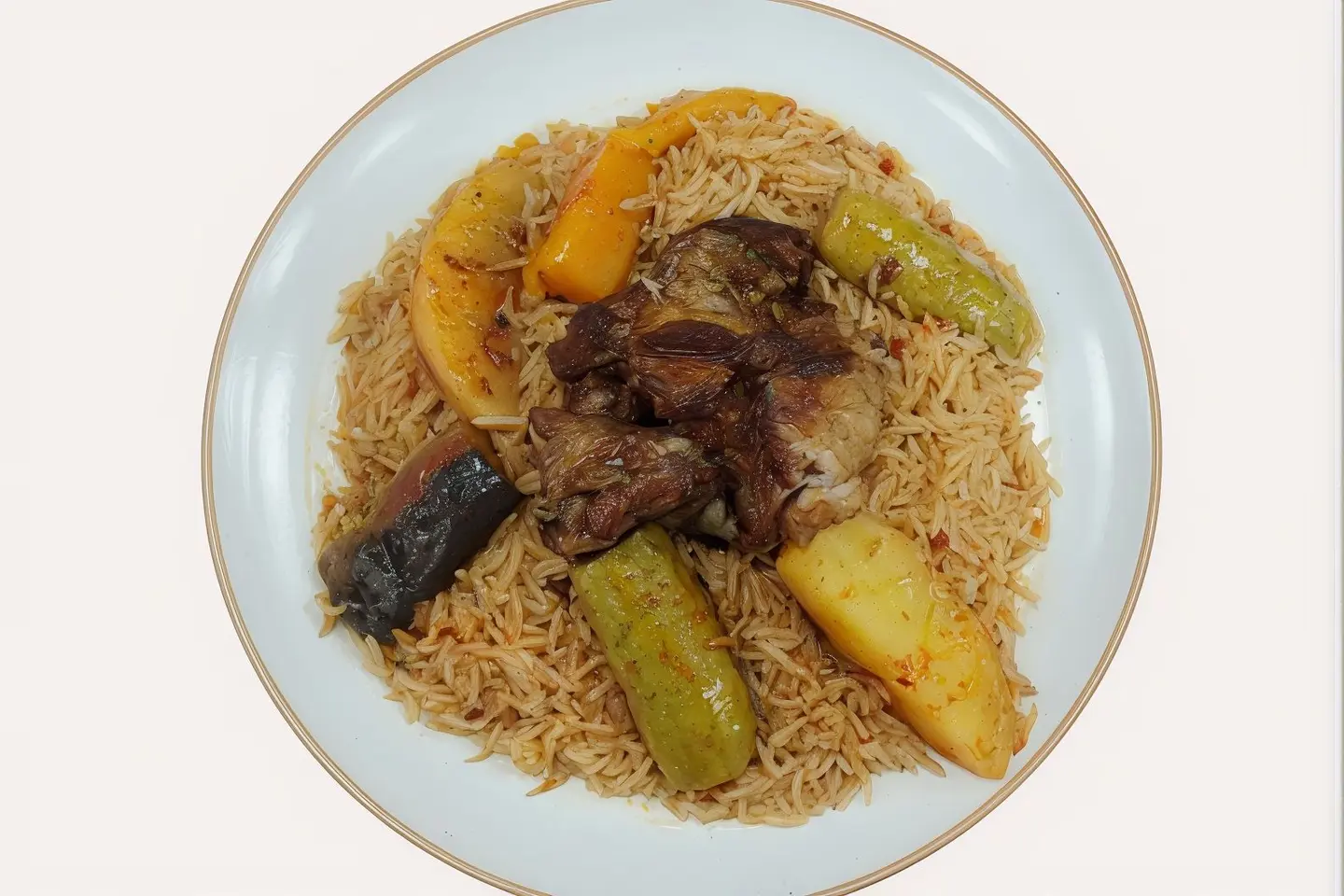 كبسة دجاج حائلي - نص دجاجه