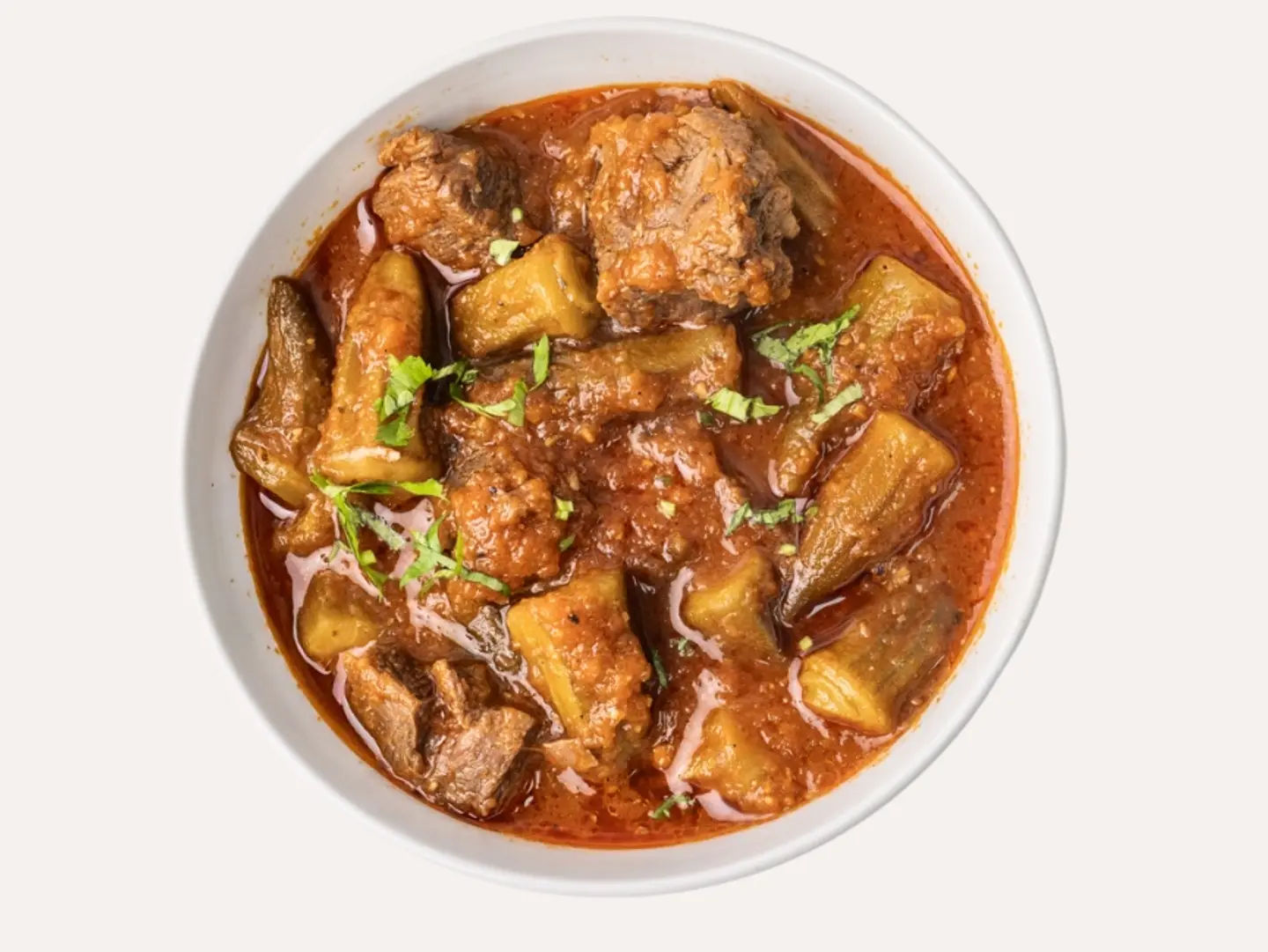 Bamya With Meat And Rice