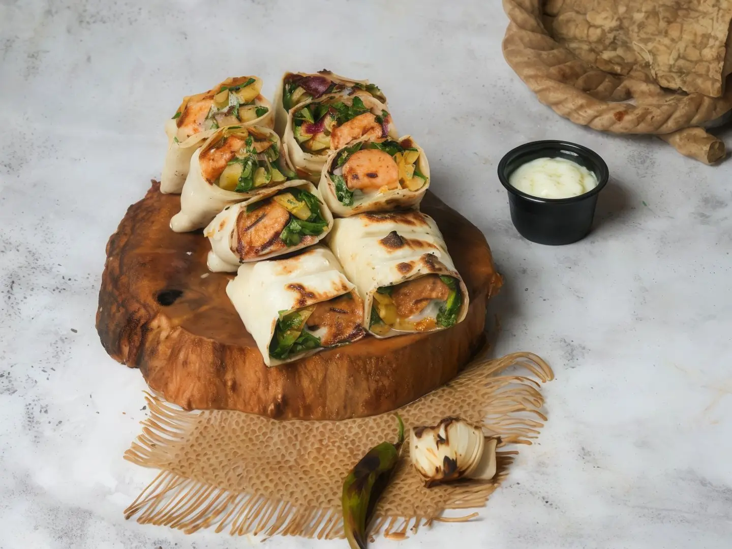 Chicken Kabab Wraps