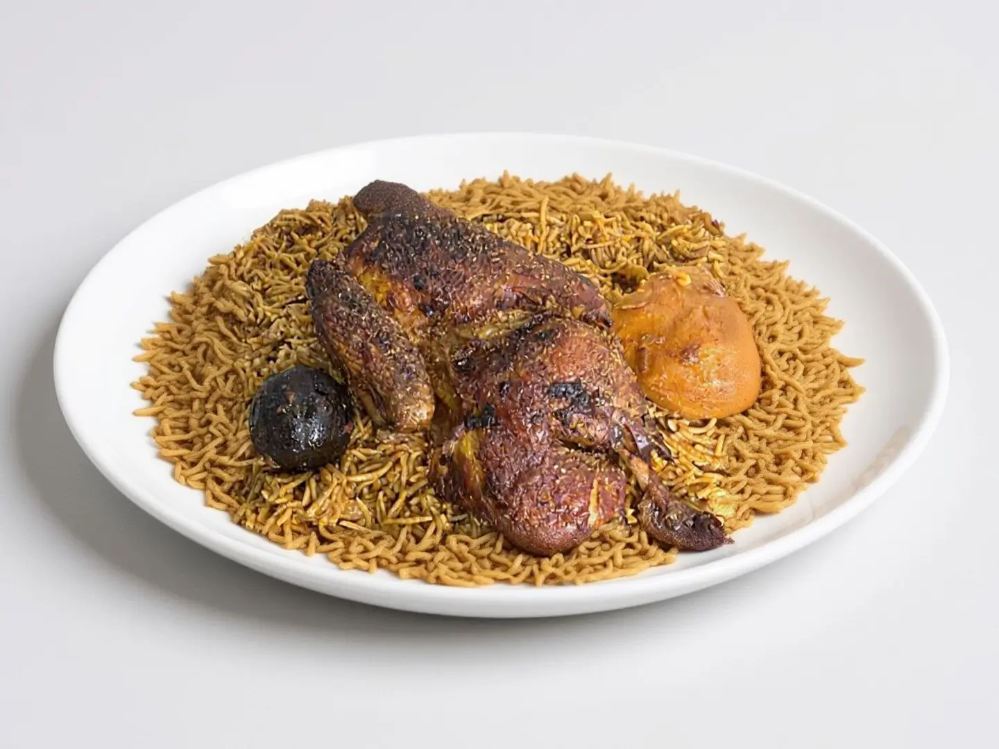 كبسة دجاج، نص حبه دجاج