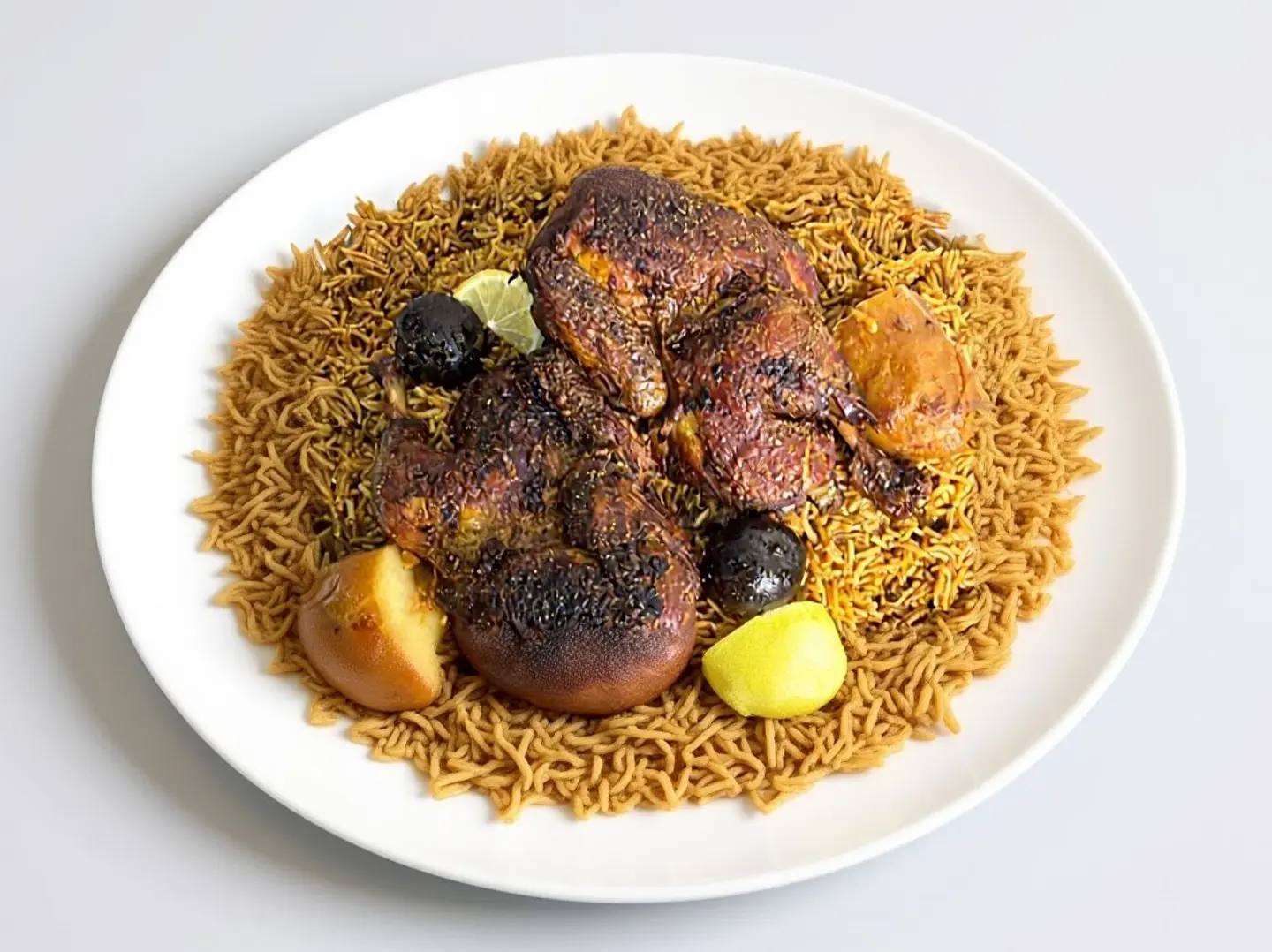 كبسة دجاج ، حبة كاملة دجاج