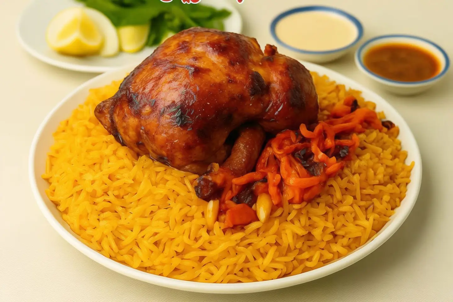 Full Chicken Shawaya With Rice