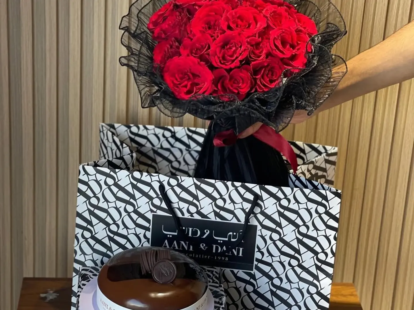 باقة رقة مع كيك اني وداني