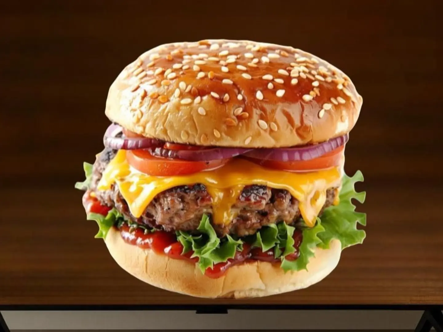 برجر لحم صغير