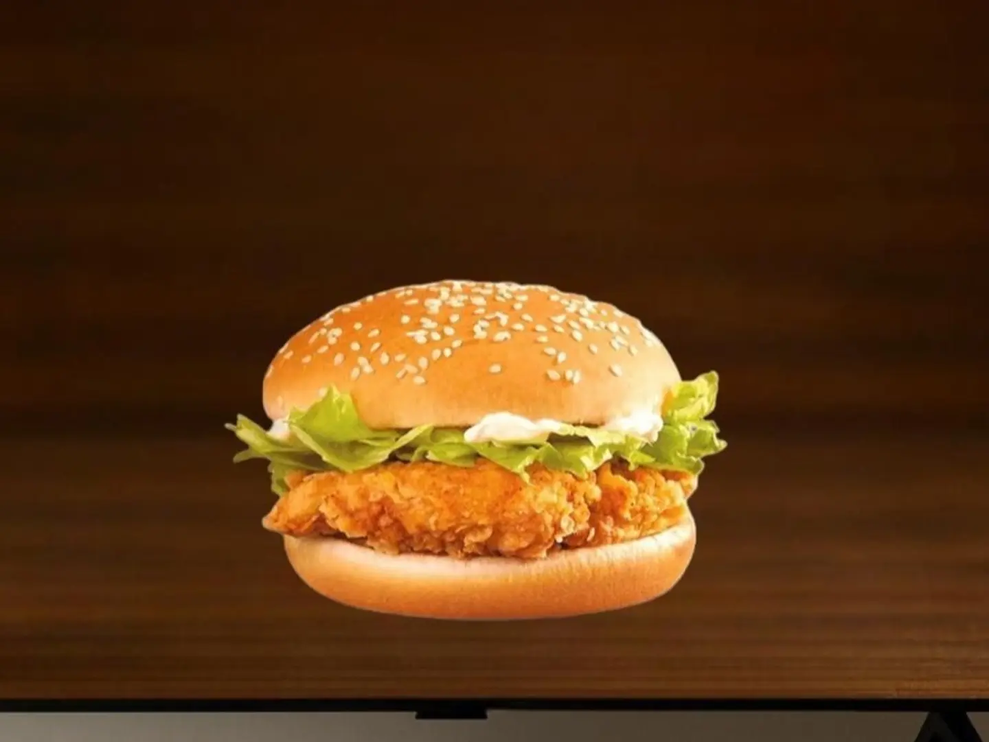 برجر دجاج صغير