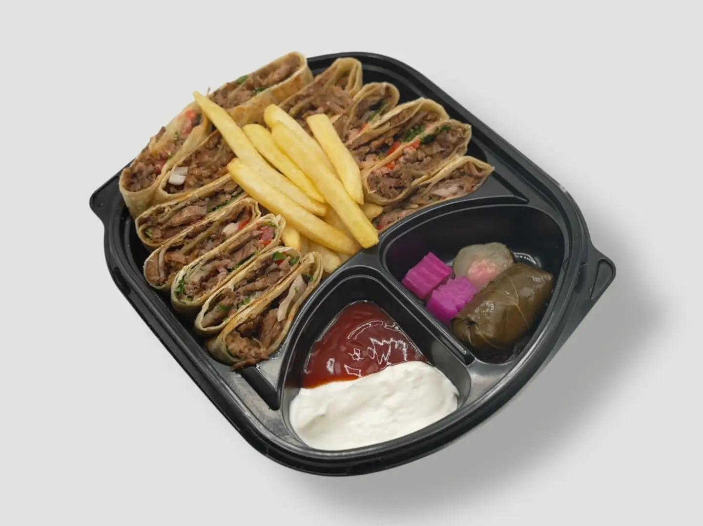 شاورما لحم دبل